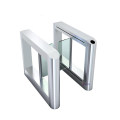 Traffic Management Acrylic Swing Turnstile for Subway and Metro